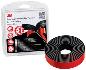 Taśma rzepowa 3M Dual Lock SJ3870/IPS, (D x S) 2.5 m x 25 mm, 1 szt.