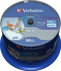 Płyta Blu-ray Verbatim 43812, 25 GB, 6 x, 50 szt.