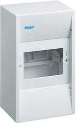 Rozdzielnica mała Hager GD104N GD104N,  110 mm x 180 mm x 82 mm, 1 szt.