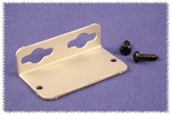 Uchwyt ścienny Hammond Electronics 1455NFBK 1455NFBK, aluminium, 1 par(a)
