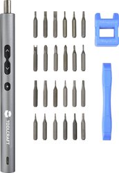 Wkrętarka precyzyjna akumulatorowa  TOOLCRAFT TO-7116288, zestaw 24 bitów