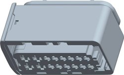 Obudowa złącza pin żeńskiego na kabel TE Connectivity HDSCS, MCP 1-1564337-1, automotive, piny: 16, 1 szt.