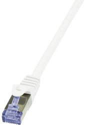 Kabel LAN LogiLink CQ3051S, 1 szt., RJ45, CAT 6a, S/FTP, 2.00 m, biały