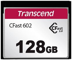 Karta pamięci Cfast, Transcend TS128GCFX602, 128 GB, 500 MB/s / 350 MB/s