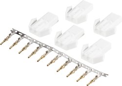 Złącze męskie akumulatora Mini-Tamiya Modelcraft 227321 pozłacane 1 zest.