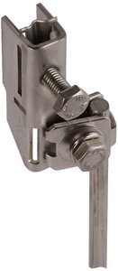 Głowica zaciskowa do taśmy napinającej bez końca 25x0,3mm z przyłączem dla Rd 6-8/10 lub 4-50mm² DEHN 540110 SPK 25 BRS AK1X10 2X6.8 V2A Głowica mocująca    1 szt.