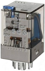 Przekaźnik wtykowy Finder 60.13.9.220.0040 60.13.9.220.0040, monostabilny, 1 cewka, 400 V/AC, 10 A, 1 szt.