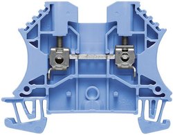 Przejściowe zaciski szeregowe WDU niebieskie Weidmüller WDU 16N BL 1036180000-1 1 szt.
