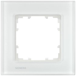 Siemens Osprzęt elektroinstalacyjny 1 x Ramka  Delta biały 5TG12011