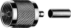 Złącze UHF Telegärtner J01040A0000 J01040A0000 złącze męskie proste 50 Ω 1 szt.