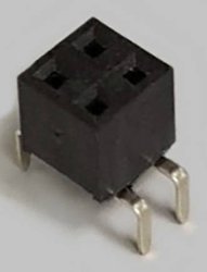 Listwa gniazdowa dwurzędowa z Dual Entry 2x2-pin, prosta, pozłacana, raster 2,54 mm, wysokość 5,0mm, Izolacja nylonowa 9T, bez możliwości oddzielenia BKL Electronic 10122228 Listwa złączy żeńskich (standardowa) 1 szt.