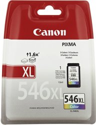 Canon atrament CL-546XL tusz oryginalny  Cyjan, Magenta, Żółty 8288B001