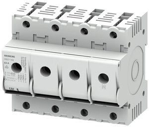 Siemens  5SG7163  Przełącznik rozłączający      Rozmiar bezpiecznika = D02    63 A    400 V  1 szt.