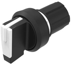 EAO 45-280S.1C90.003 Siłownik przełącznika wyboru serii 45 3P Biała krótka dźwignia Mo Przełącznik obrotowy eao 45-280S.1C90.003, 22.50 mm, 1 szt.