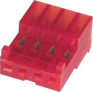 Listwa kołkowa, żeńska, standardowa TE Connectivity MTA-100 4-643813-0, wire-to-wire, piny: 10, 5 A, 1 szt.