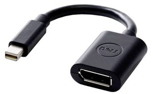 Przejściówka, adapter DisplayPort, Mini DisplayPort Dell 470-13627 Mini DisplayPort-to-DisplayPort, [1x złącze męskie Mini DisplayPort - 1x złącze żeńskie DisplayPort]