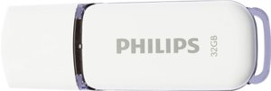 Pamięć flash USB Philips Snow 32GB USB 2.0 szary Pendrive USB Philips FM32FD70B/00, 1 szt.