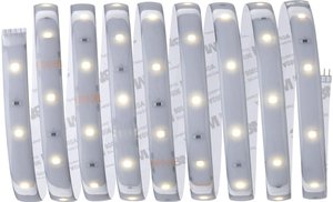 MaxLED 250 taśma 2,5m ciepła biel IP44 Protect 2700K 10W 230/24V srebrny Taśma LED Paulmann  79871  10 W 600 lm 2.5 m