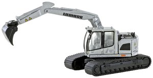 N Liebherr łańcuch do koparki kompaktowej srebrny z koparką  Minis by Lemke gotowy model N