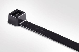 Opaska kablowa HellermannTyton LK2A-PA66W-BK 111-60160, 270 mm, poliamid 6.6, 100 szt.