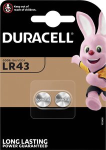 Ogniwo guzikowe Duracell AG12 alkaliczno-manganowe 73 mAh 1.5 V 2 szt.