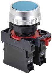 Przełącznik wciskany TRU COMPONENTS ONPOW26-11Z/B TC-10091036, 250 V, 5 A, 1 szt.