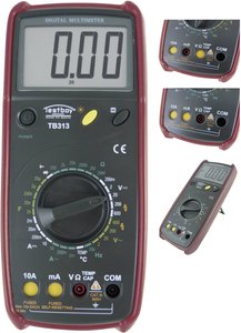 Multimetr cyfrowy z czujnikiem napięcia TB 313 Multimetr Testboy TB 313 CAT III 600 V
