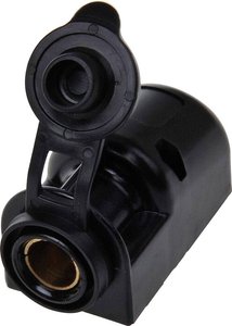 Gniazdko natynkowe DIN 12/24 V IWH 019009 Obciążalność prądu maks.: 16 A 12 lub 24 V/DC