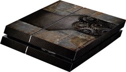 Pokrowiec Software Pyramide Skin für PS4 Konsole Rusty Metal 97309, 1 szt.