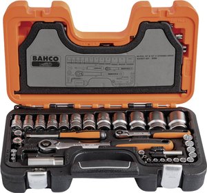 Klucze nasadowe zestaw Bahco  S560