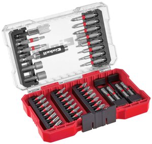 Einhell M-CASE 42 szt. Zestaw bitów, bity 25 mm, bity 50 mm, uchwyt magnetyczny, klucz nasadowy, uchwyt do szybkiej wymiany bitów ze schowkiem Bity Einhell  118953 1 zest.