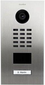 DoorBird D2101V  Wideodomofon IP LAN Jednostka zewnętrzna  stal szlachetna V2A (szczotkowana)