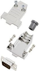 Zestaw listew męskich D-Sub TRU COMPONENTS TCDTNT09MDBPK 7708800, rzędy: 2, styki: 9, 180 °, 1 szt.