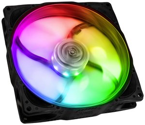 NoiseBlocker ITR-B14X-P-BL Wentylator do obudowy PC czarny (S x W x G) 16 x 3.5 x 21.5 mm