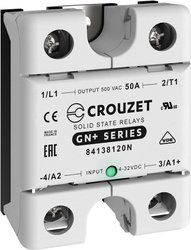 Przekaźnik SSR Crouzet TC-GSR-1-25DD 50 A 500 V/AC Specjalne przejście przez zero 1 szt.