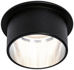 EBL Set Gil Coin 3StepDim rd sztywny LED 1x6W 2700K 230V czarny (mat) / żelazo-aluminium Oświetlenie wewnętrzne LED Paulmann  93382  6.5 W 470 lm