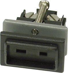 Gniazdo termopary B & B Thermotechnik 0220 0135-01 , Typ JFe-CuNi, czarne