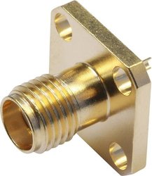 Złącze SMA Telegärtner J01151A0811 J01151A0811 złącze żeńskie z kołnierzem 50 Ω 1 szt.