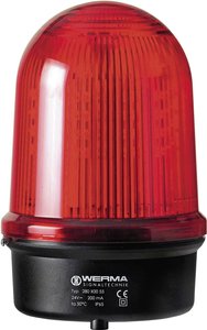 Lampa okrągła LED Werma Signaltechnik 280.120.68, światło okrągłe, IP65