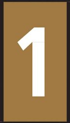 Oznacznik kablowy HellermannTyton WIC0-1-PA66-BN (1000) 561-00611, 1 szt.