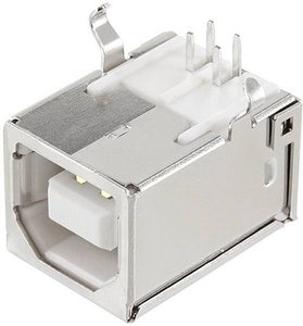 Złącze męskie USB econ connect USBBU1BN, USB Typu-B, 1 szt.