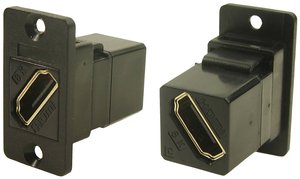 Adapter HDMI Cliff CP30688 CP30688, złącze żeńskie do wbudowania, 1 szt.