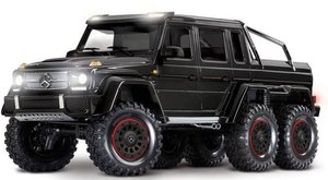 Model samochodu RC Traxxas Mercedes AMG G63 6x6, Szczotkowy, 2,4 GHz