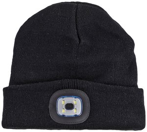 Latarka czołowa IWH Strickmütze, 120 lm, 4 h