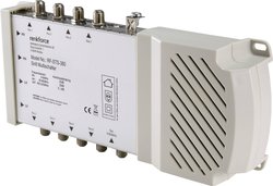 Multiprzełącznik SAT Renkforce RF-STS-380 Wejścia (multi-switch): 5 (4 sat/ 1 naziemne) Ilość uczestników: 8 Kompatybilność z Quad-LNB