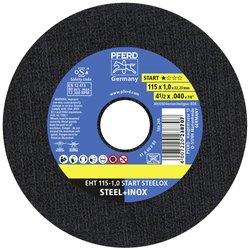 Zestaw tarcz tnących PFERD EHT 115-1,0 START (10) 69121067 115 mm 10 szt.