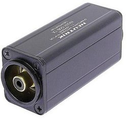 Adapter XLR NA2M-D0B-TX złącze męskie XLR - złącze żeńskie RCA/cinch  Neutrik NA2M-D0B-TX  1 szt.