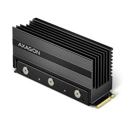 AXAGON CLR-M2XL pasywny - M.2 SSD, 2280 - Aluminiowy rozpraszacz ciepła z żeberkami chłodzącymi Chłodzenie HDD  AXAGON CLR-M2XL CLR-M2XL, 1 szt.