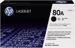 Toner HP 80A CF280A, czarny, oryginalny, do 2700 stron