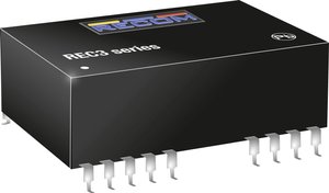Przetwornica DC/DC, do PCB RECOM REC3-2412DRW/H4/A REC3-2412DRW/H4/A, DIP-24, 3 W, 125 mA, 1 szt.